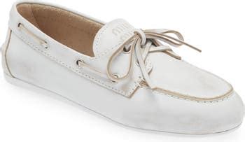 miu miu boat shoes dupe|The Boat Shoe Trend Is Nostalgic, Cheeky, and So Easy to Wear.